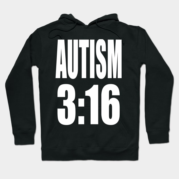 Funny Autism Aspergers Graphic Hoodie by PoizonBrand